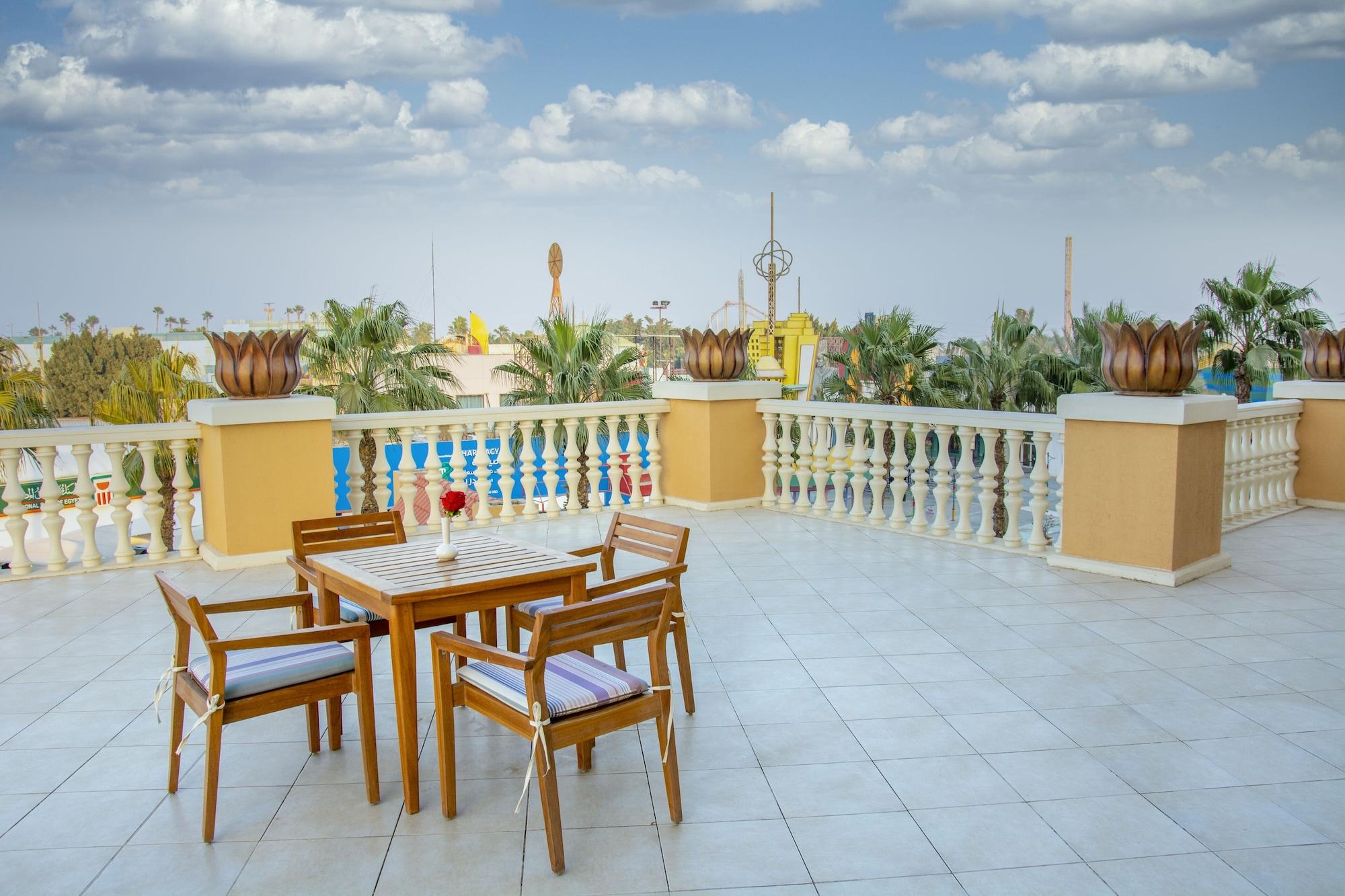 梦境赫尔南国际酒店 6th of October City 外观 照片 Rooftop terrace